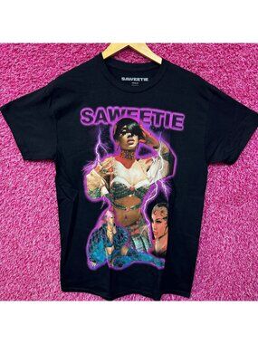 Saweetie High Maintenance Album Collage Atlanta Rap Tee M